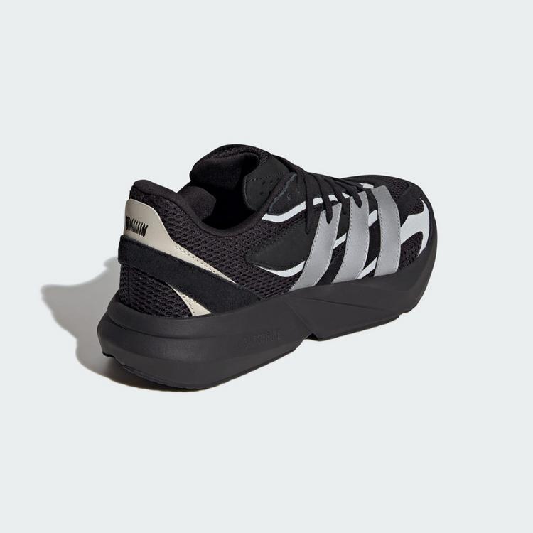 adidas adidas LIGHTBLAZE SCHUH Sneaker Damen - Core Black / Matte Silver / Off White - 4 | SportScheck