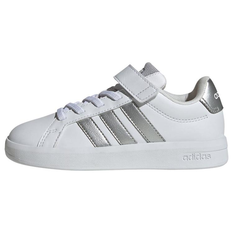 adidas adidas GRAND COURT 3.0 SCHUHE F&Uuml;R KINDER Sneaker Kinder - Cloud White / Silver Metallic / Silver Metallic - 0 | SportScheck