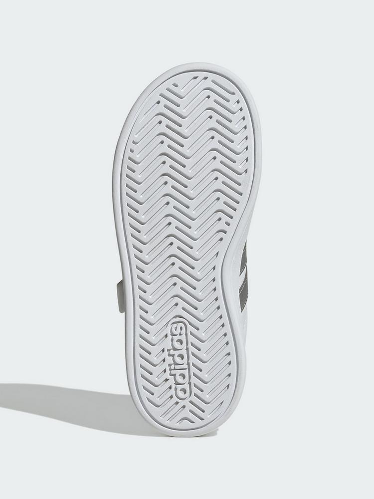 adidas adidas GRAND COURT 3.0 SCHUHE F&Uuml;R KINDER Sneaker Kinder - Cloud White / Silver Metallic / Silver Metallic - 2 | SportScheck