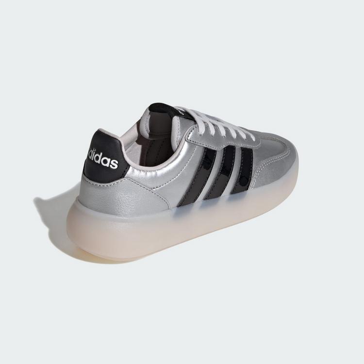adidas adidas BARREDA DECODE SCHUHE Sneaker Kinder - Silver Metallic / Core Black / Chalk White - 4 | SportScheck