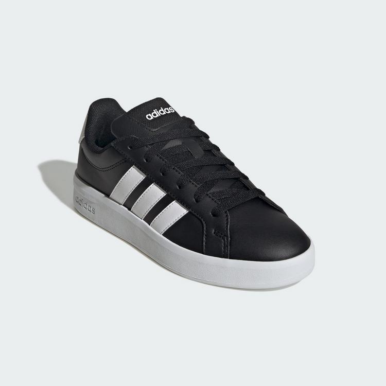 adidas adidas GRAND COURT 3.0 KINDER UND TEENS SCHUH Sneaker Kinder - Core Black / Cloud White / Cloud White - 3 | SportScheck