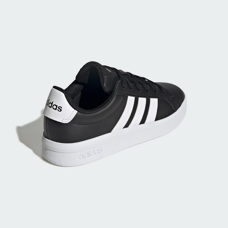 adidas adidas GRAND COURT 3.0 KINDER UND TEENS SCHUH Sneaker Kinder - Core Black / Cloud White / Cloud White - 4 | SportScheck