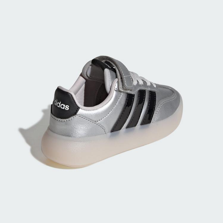 adidas adidas BARREDA DECODE SCHUHE F&Uuml;R KINDER Sneaker Kinder - Silver Metallic / Core Black / Chalk White - 4 | SportScheck