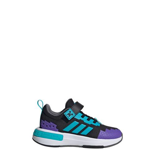 Rückansicht von adidas ADIDAS MINECRAFT PRO KIDS SCHUH Sneaker Kinder Core Black / Lucid Cyan / Cloud White