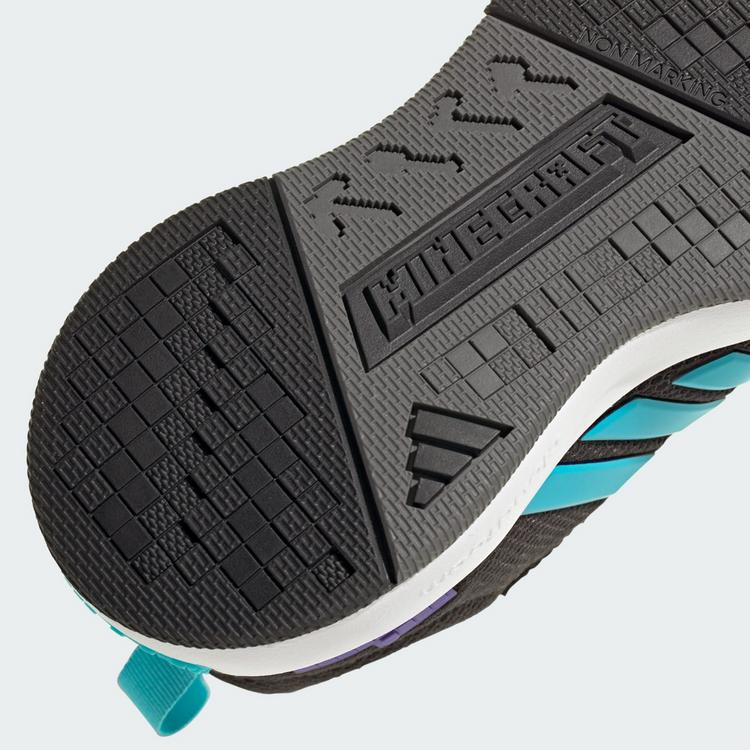 adidas adidas ADIDAS MINECRAFT PRO KIDS SCHUH Sneaker Kinder - Core Black / Lucid Cyan / Cloud White - 6 | SportScheck