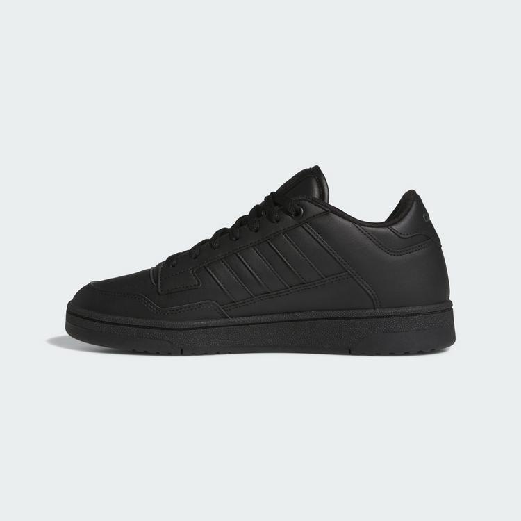 adidas adidas RAPID COURT LOW Schuh Sneaker - Core Black / Core Black / Carbon - 5 | SportScheck