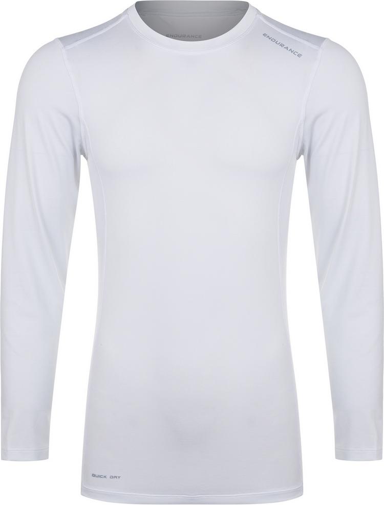 Endurance Endurance Power V2 Langarmshirt Herren - 1002 White - 0 | SportScheck