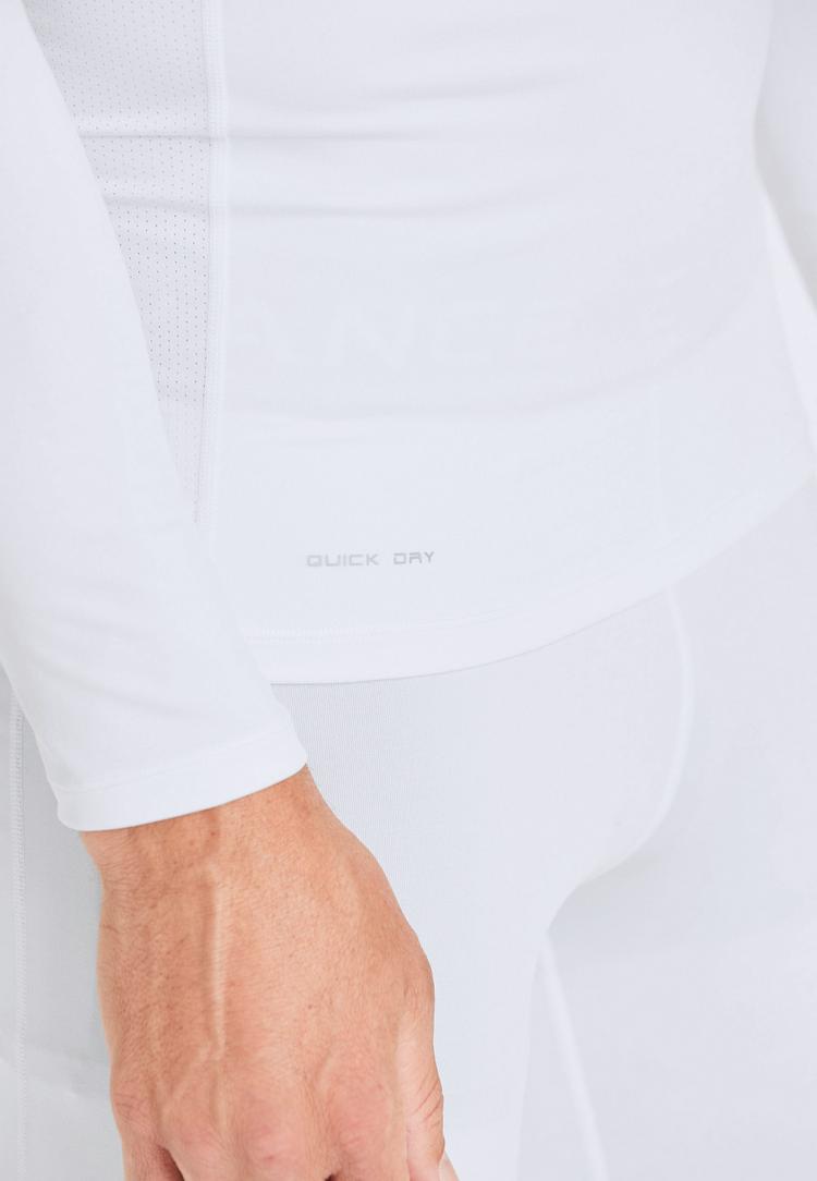 Endurance Endurance Power V2 Langarmshirt Herren - 1002 White - 1 | SportScheck