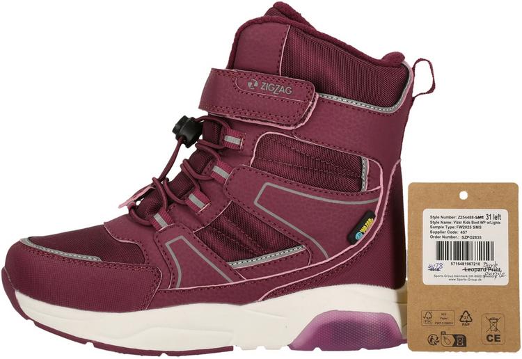 ZigZag ZigZag Vizar Stiefel Kinder - 4078 Dark Purple - 0 | SportScheck