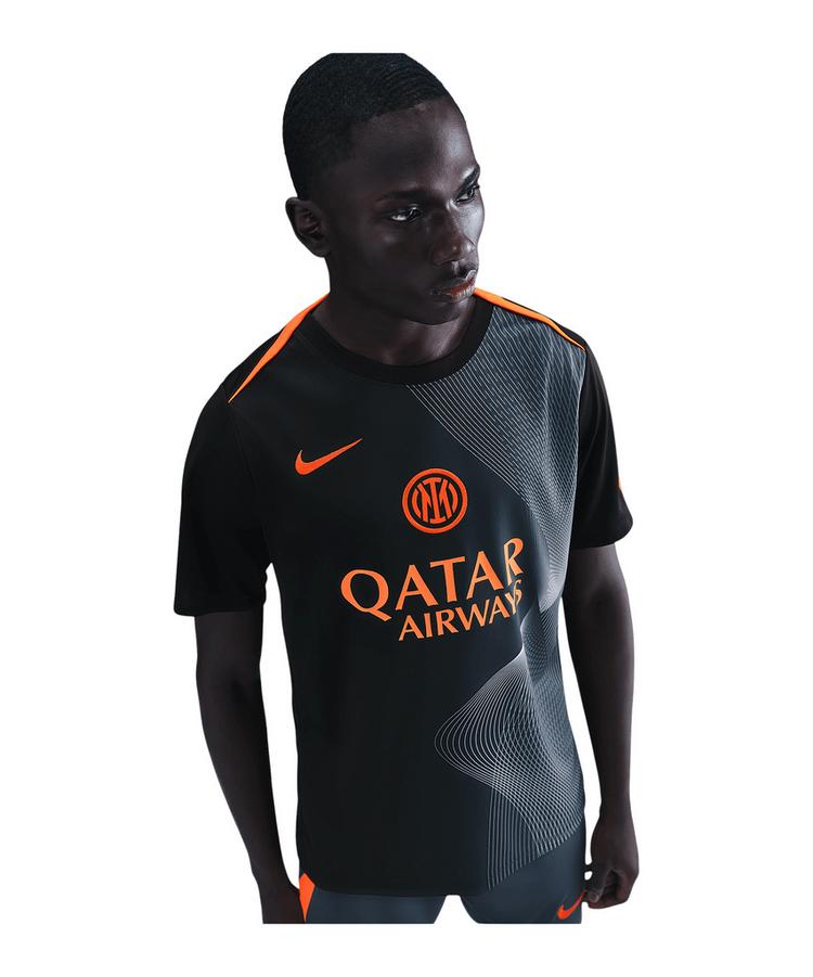 Nike Nike Inter Mailand Strike Trainingsshirt T-Shirt Herren - schwarz - 1 | SportScheck