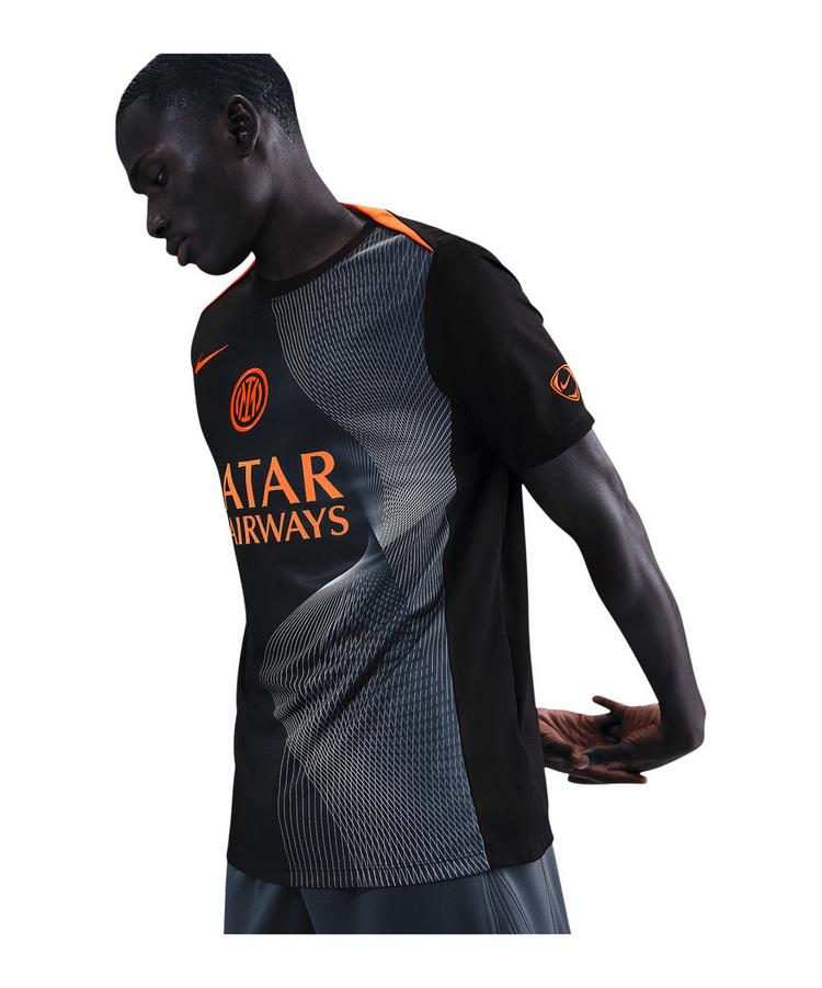 Nike Nike Inter Mailand Strike Trainingsshirt T-Shirt Herren - schwarz - 2 | SportScheck