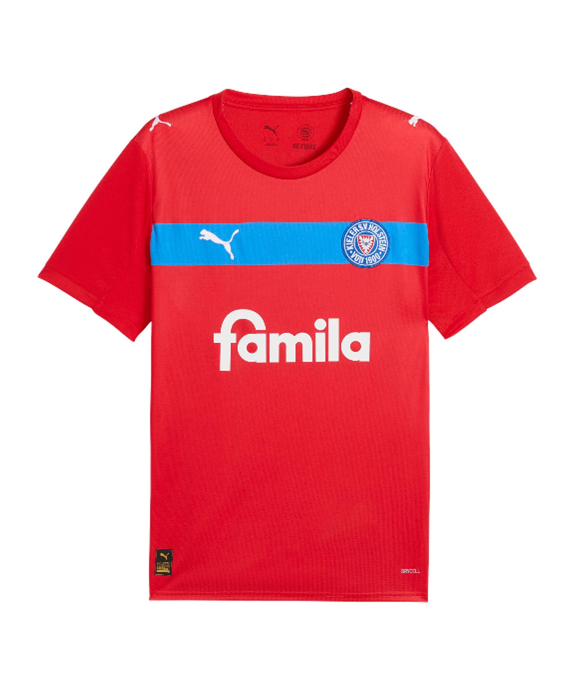 PUMA Holstein Kiel Trikot Away Trikot Herren - rot