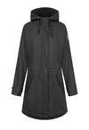 Derbe Friese Tildaholm glitter Regenmantel Damen - jet black/glitter