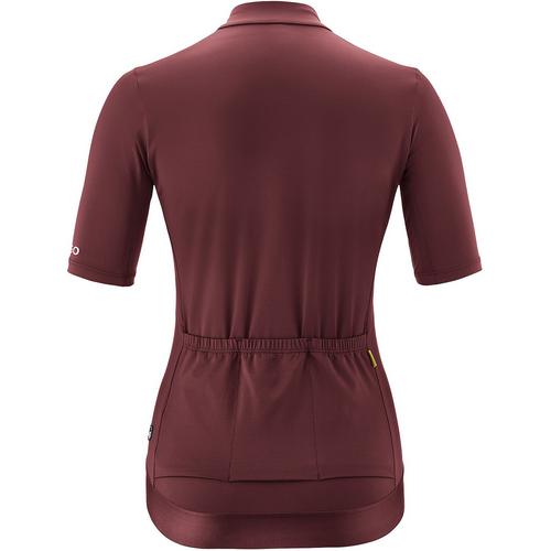 Rückansicht von Gonso Road Jersey Fahrradtrikot Damen Bordeaux431