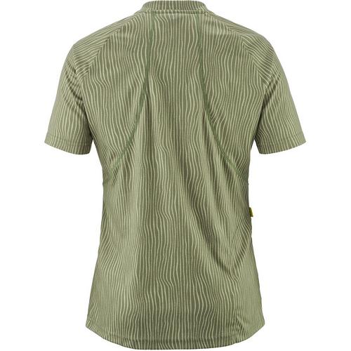 Rückansicht von Gonso Adventure Jersey Soft Touch Fahrradtrikot Damen Moos1517