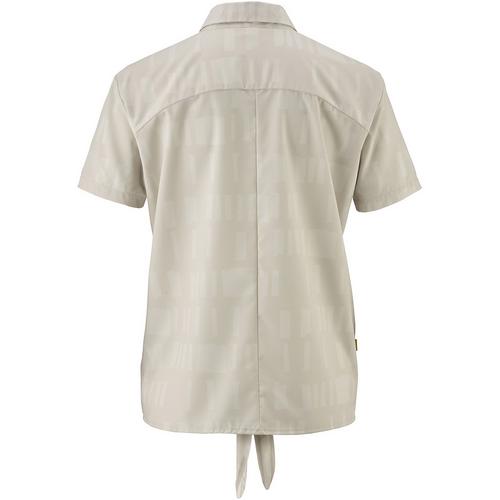 Rückansicht von Gonso Adventure Blouse Fahrradtrikot Damen Grau0617