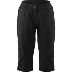 Gonso Adventure Pants 3/4 Fahrradhose Damen Schwarz01100