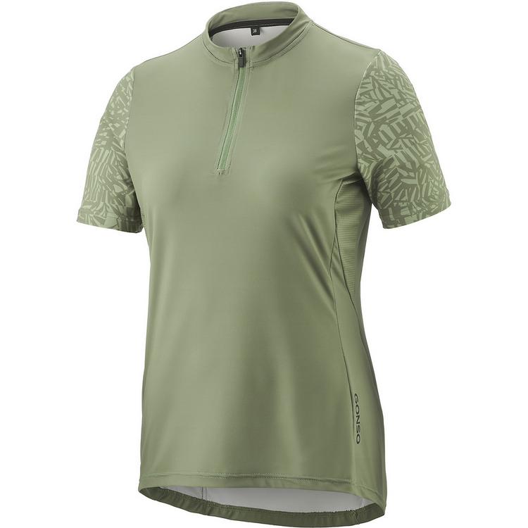 Gonso Gonso Adventure Jersey Halfzip Trikot Damen - Moos1517 - 1 | SportScheck