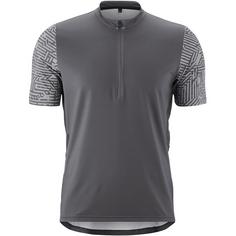 Gonso Adventure Jersey Halfzip Fahrradtrikot Herren Grau0611