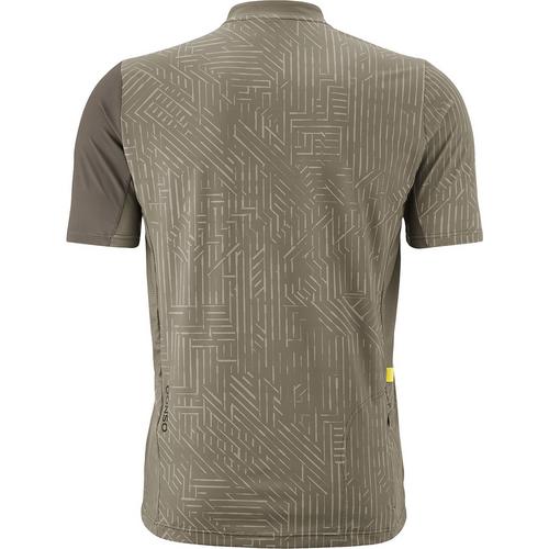 Rückansicht von Gonso Adventure Jersey Halfzip Fahrradtrikot Herren Grau0633