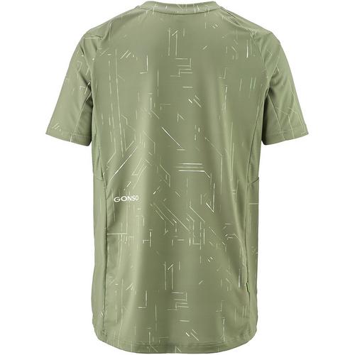 Rückansicht von Gonso Trail Jersey Langarmshirt Damen Moos1517