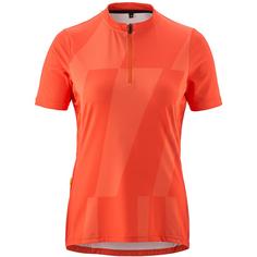 Gonso Adventure Jersey Halfzip Fahrradtrikot Damen Rot4592