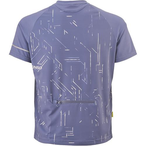 Rückansicht von Gonso Trail Jersey Kids Fahrradtrikot Kinder Lila466