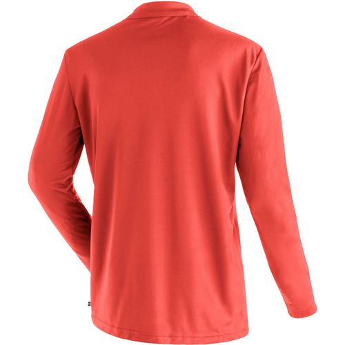 Rückansicht von Maier Sports Ulrich Poloshirt Herren Rot454