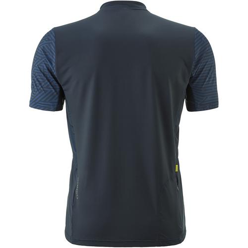 Rückansicht von Gonso Adventure Jersey Halfzip Fahrradtrikot Herren Marine3272