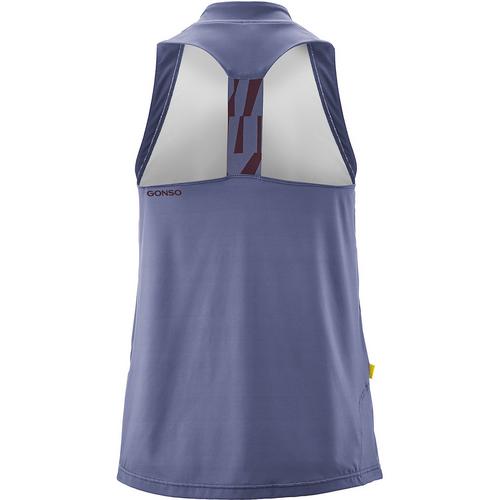Rückansicht von Gonso Adventure Jersey Sleeveless Fahrradtrikot Damen Lila466