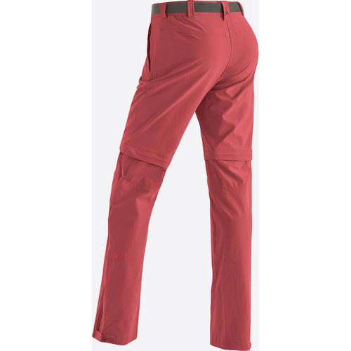Rückansicht von Maier Sports Nata Trekkinghose Damen Rot4541