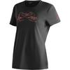 Maier Sports Wilma Print T-Shirt Damen - Schwarz01100