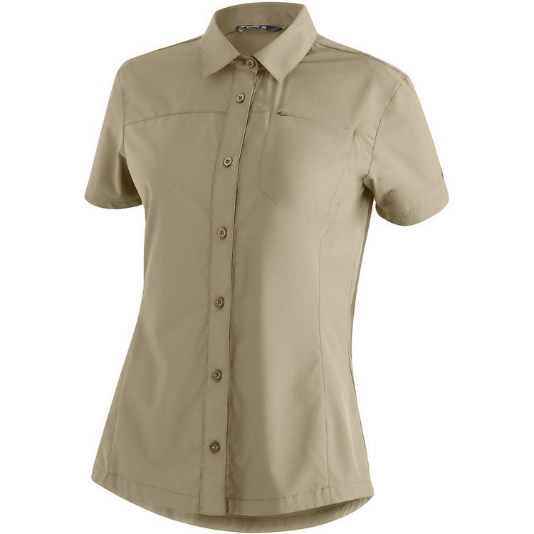 Maier Sports Maier Sports Magos S/S W Funktionsbluse Damen - Braun591 - 0 | SportScheck