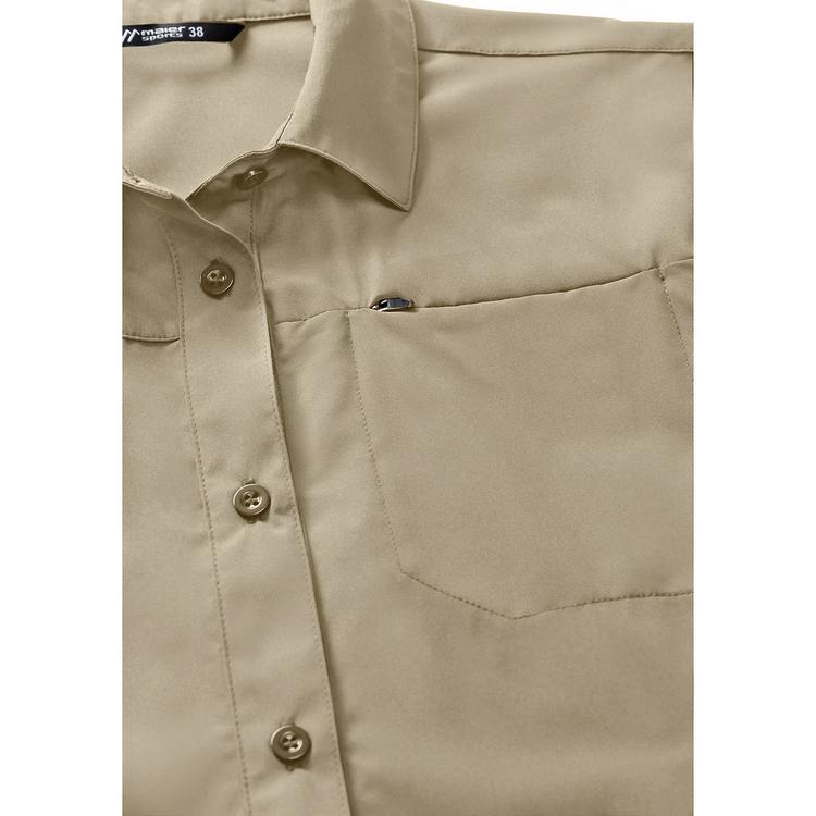 Maier Sports Maier Sports Magos S/S W Funktionsbluse Damen - Braun591 - 1 | SportScheck
