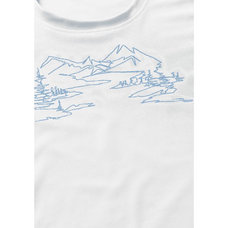 Maier Sports Maier Sports Wilma Print T-Shirt Damen - Wei&szlig; - 1 | SportScheck