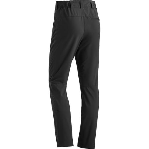 Rückansicht von Maier Sports Nil Loop Trekkinghose Herren Schwarz01100