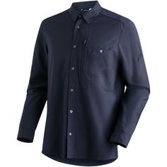 Maier Sports Magos L/S M Outdoorhemd Herren Marine3272