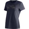 Maier Sports Wilma Print T-Shirt Damen - Marine3272