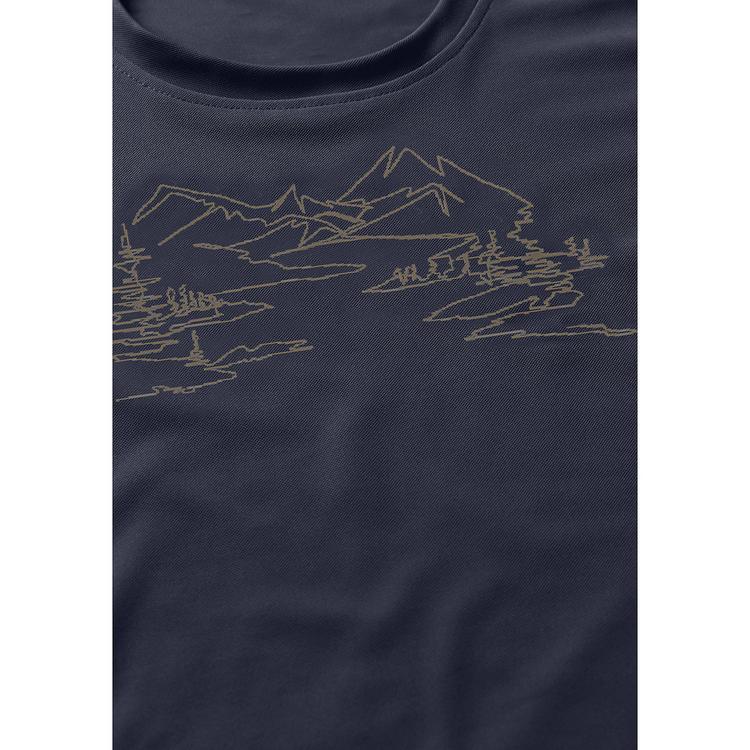 Maier Sports Maier Sports Wilma Print T-Shirt Damen - Marine3272 - 1 | SportScheck