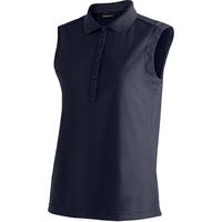 Maier Sports Ulrike Sleeveless Poloshirt Damen - Marine3272