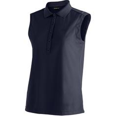 Maier Sports Ulrike Sleeveless Poloshirt Damen Marine3272
