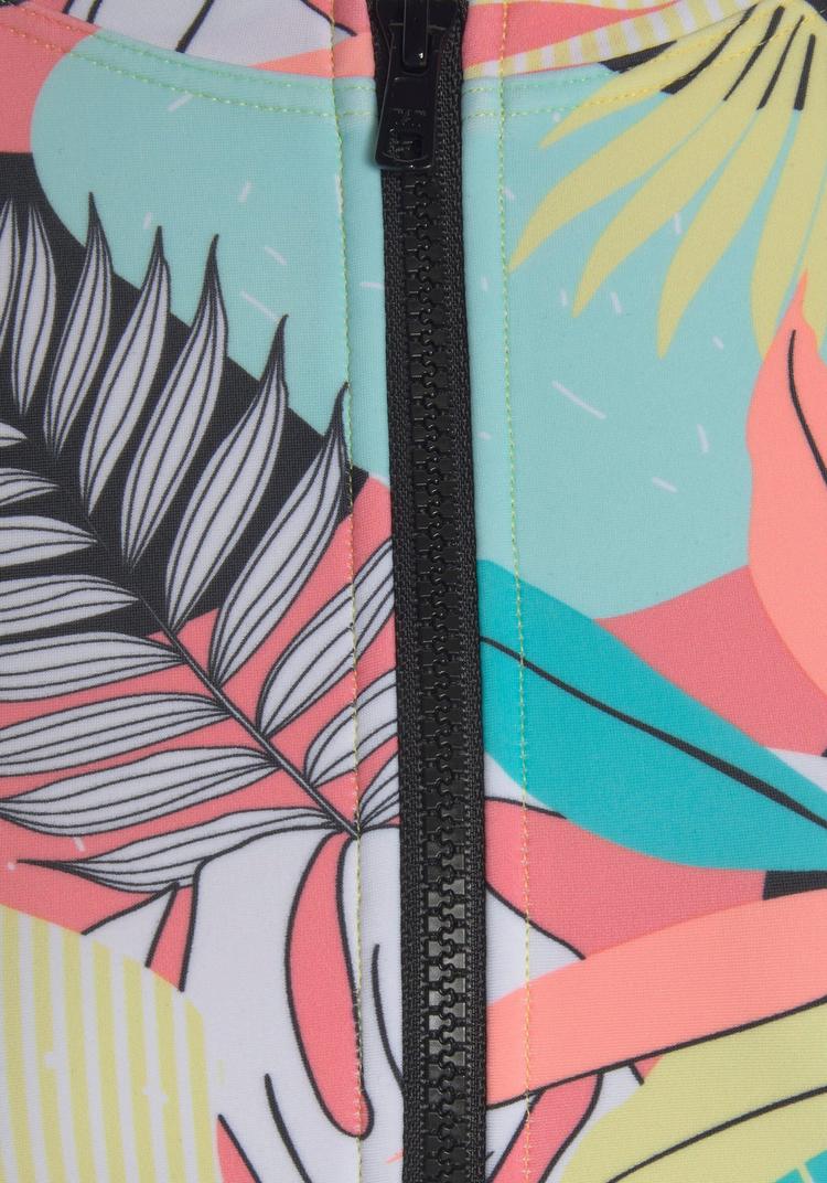 LASCANA Active LASCANA Active Badeanzug Badeanzug Damen - t&uuml;rkis-gelb-bedruckt - 0 | SportScheck