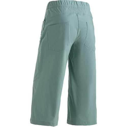 Rückansicht von Maier Sports Fortunit Culotte W Funktionsshorts Damen Grün2056