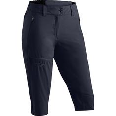 Maier Sports Lulaka Capri Loop Funktionsshorts Damen Marine3272