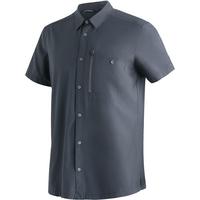 Maier Sports Magos S/S M Outdoorhemd Herren - Dunkelgrau035