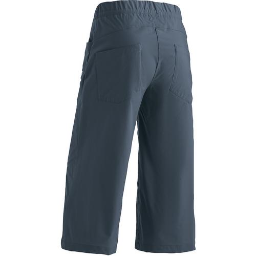 Rückansicht von Maier Sports Fortunit Culotte W Funktionsshorts Damen Blau3010