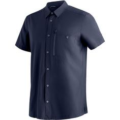Maier Sports Magos S/S M Outdoorhemd Herren Marine3272