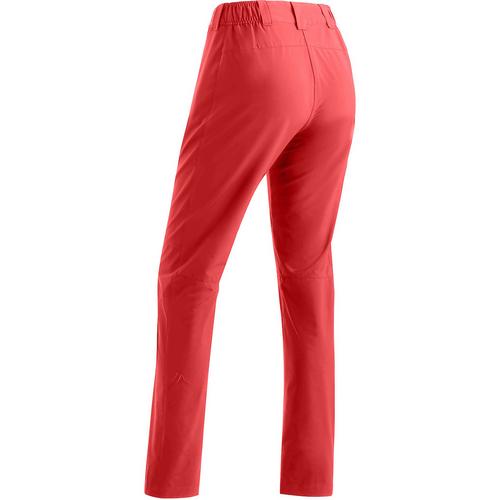 Rückansicht von Maier Sports Lulaka Loop Trekkinghose Damen Rot4541