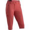 Maier Sports Lulaka Capri Loop Funktionsshorts Damen - Rot4541