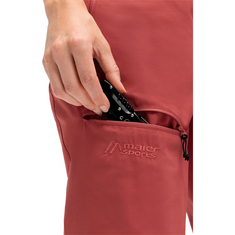 Maier Sports Maier Sports Lulaka Capri Loop Funktionsshorts Damen - Rot4541 - 3 | SportScheck